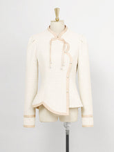 Load image into Gallery viewer, 2PS Apricot Tweed Top Jacket And Skirt 1960S Vintage Suit