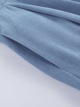 Load image into Gallery viewer, Baby Blue Corduroy Bud Short Sleeves 1950S Vinatge Dress With Pockets