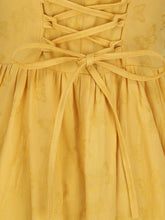 Load image into Gallery viewer, Yellow Butterfly Strap Sleeveless 1950S Vinatge Dress