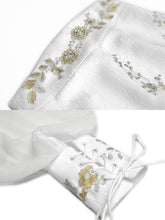 Load image into Gallery viewer, Embroidered Long Sleeve Blouse And Skirt Vintage Set 1950S Dress