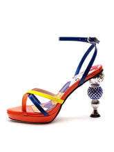 Load image into Gallery viewer, 10CM Platform Spherical Heel Sandals Retro Shoes