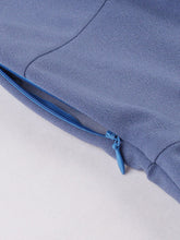 Load image into Gallery viewer, Blue Lace Polka Dots Semi Sheer 1950S Swing Dress
