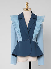 Load image into Gallery viewer, 2PS Dark Blue Wasp Waist Coat And Pant 1960S Vintage Suit