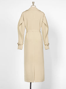 Ruffles Sleeve Long Chelsea Heritage Trench Coat