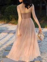 Load image into Gallery viewer, Mustard Green Ballet Lace Strap Vintage Dance Lace Dress