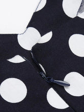 Load image into Gallery viewer, 1950S Polka Dots Swing Dress With Cape