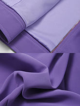 Load image into Gallery viewer, 2PS Workwear Style Cropped Top Flared Trousers 1970S Set