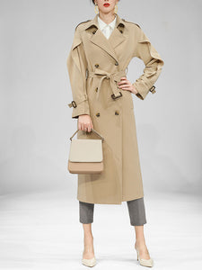 Ruffles Sleeve Long Chelsea Heritage Trench Coat