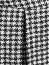 Load image into Gallery viewer, 1950S  Green Houndstooth Long Sleeve Vintage Blazer Swing Dress Set