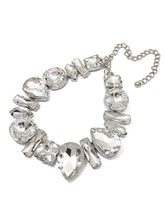 Load image into Gallery viewer, Choker Vintage Women&#39;s Necklace With Diamonds In Different Shapes