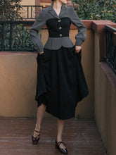 Load image into Gallery viewer, 1950S Hepburn Style Outfits Vintage Skirt Suits For Women