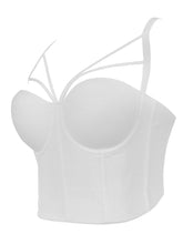 Load image into Gallery viewer, Solid Color Cut Out Corset Camisole Top
