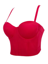 Load image into Gallery viewer, Solid Color Corset Camisole Top