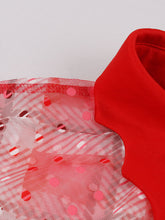 Load image into Gallery viewer, Green Plaid Trumpet Sleeves 1950S Vintage Dress