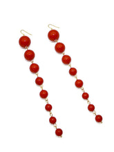 Load image into Gallery viewer, Vintage Plastic Pearl Party Long Earrings For Women