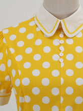 Load image into Gallery viewer, Polka Dots Peter Pan Collar 1950S Dress With Pockets