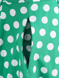 Polka Dots Peter Pan Collar 1950S Dress With Pockets