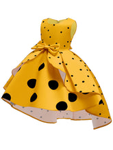 Load image into Gallery viewer, Kids Little Girls&#39; Dress Princess Polka Dots  Birthday Christening Dress