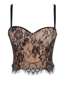 Lace Sexy Corset Camisole Top