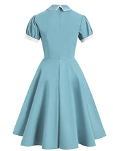 Load image into Gallery viewer, Lake Blue Peter Pan Collar 1950S Dress With Pockets
