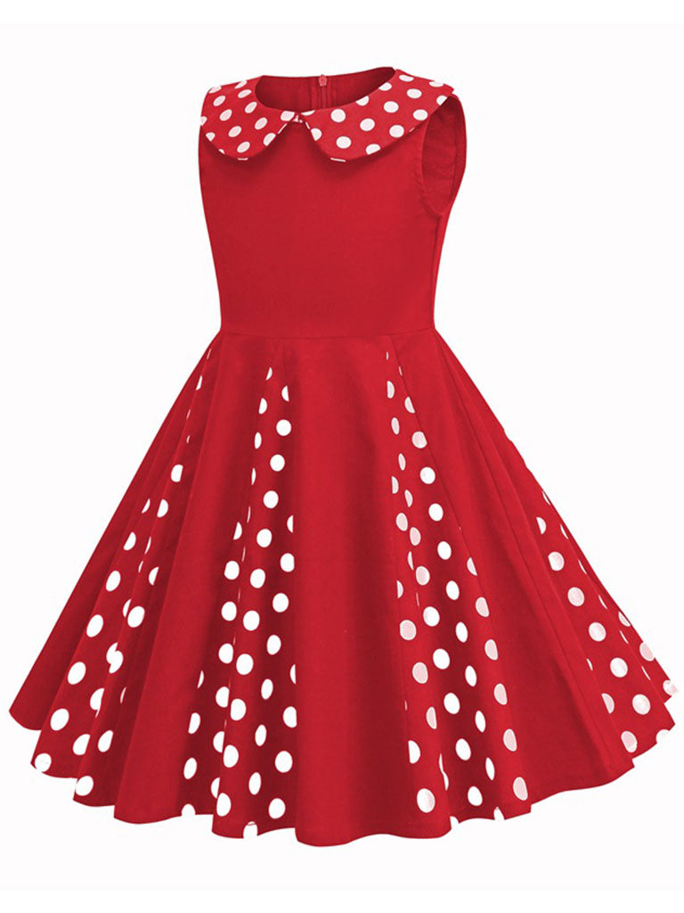 Pink Polka-Dot Cotton Frock | Buy Online | Skin Friendly | Titapu