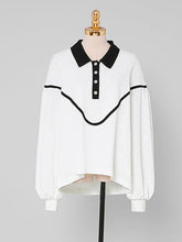 Load image into Gallery viewer, 2PS Sportswear White 1950S Vintage Girdle Sweatshirt And Shorts Set