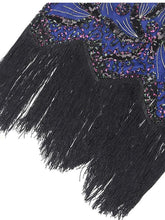 Load image into Gallery viewer, 4 Colors 1920s V Neck Sequined Flapper Dress
