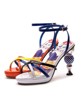 Load image into Gallery viewer, 10CM Platform Spherical Heel Sandals Retro Shoes
