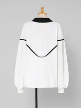 Load image into Gallery viewer, 2PS Sportswear White 1950S Vintage Girdle Sweatshirt And Shorts Set