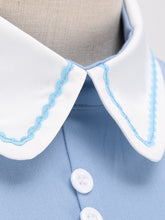 Load image into Gallery viewer, Solid Color Peter Pan Collar 1950S Dress With Pockets