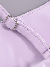 Load image into Gallery viewer, Purple Spaghetti Strap Satin Feather Hem Bodycon Dress Sexy Gown Party Dress