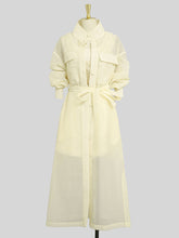 Load image into Gallery viewer, 4PS Yellow 1950S Vintage Camisole Lace Vest And Shorts Coat Set