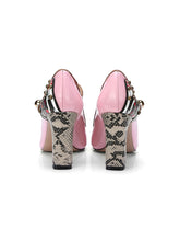 Load image into Gallery viewer, 9CM Luxury Poker Chunky Heels Retro Shoes