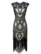 Load image into Gallery viewer, 5 Colors 1920s Sequined Flapper Dress