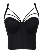 Load image into Gallery viewer, Solid Color Cut Out Corset Camisole Top