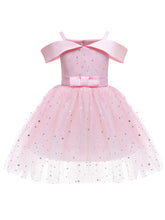 Load image into Gallery viewer, Kids Little Girls&#39; Dress Princess Off Shoulder Birthday Christening Dress