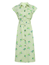 Load image into Gallery viewer, Summer Vintage Styele Fruit Print Shirt 1950S Dress With Pockets