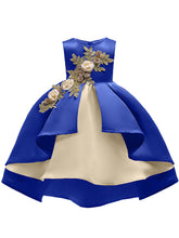 Load image into Gallery viewer, Kids Little Girls&#39; Dress Princess High Low Birthday Christening Dress