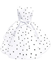 Load image into Gallery viewer, Kids Little Girls&#39; Dress Princess Polka Dots  Birthday Christening Dress