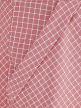 Load image into Gallery viewer, Plaid Tuxedo Collar 1950S Vintage Dress With Pockets