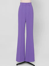 Load image into Gallery viewer, 2PS Workwear Style Cropped Top Flared Trousers 1970S Set