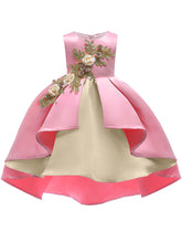 Load image into Gallery viewer, Kids Little Girls&#39; Dress Princess High Low Birthday Christening Dress