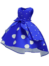 Load image into Gallery viewer, Kids Little Girls&#39; Dress Princess Polka Dots  Birthday Christening Dress