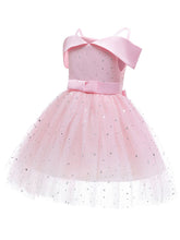 Load image into Gallery viewer, Kids Little Girls&#39; Dress Princess Off Shoulder Birthday Christening Dress