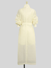 Load image into Gallery viewer, 4PS Yellow 1950S Vintage Camisole Lace Vest And Shorts Coat Set