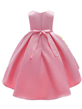 Load image into Gallery viewer, Kids Little Girls&#39; Dress Princess High Low Birthday Christening Dress