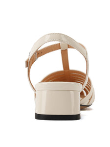 Women's Flats Sandals Pointed Toe Hollow Belt Leather Vintage Shoes