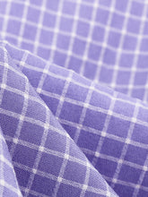 Load image into Gallery viewer, Plaid Tuxedo Collar 1950S Vintage Dress With Pockets