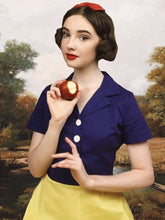 Load image into Gallery viewer, Snow White Style Inspired 50s Autumn Dress