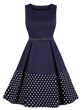 Load image into Gallery viewer, Cotton With Pocket A Line 50S Dress